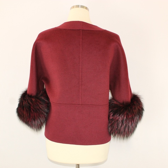Michael Kors Collection burgundy jacket - SOLD - Picture 3 of 5